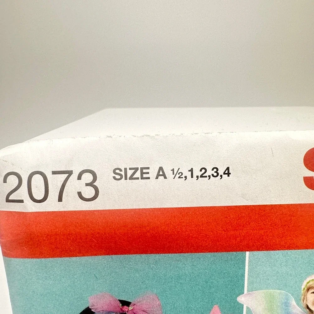 Simplicity Sewing Pattern 2073 Toddlers Costume Toddler Size A (1/2-4) Uncut FF